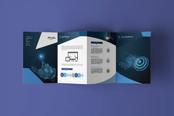 Corporate Brochure Profile Software